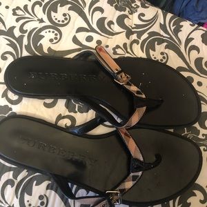 Authentic Burberry Flip Flops